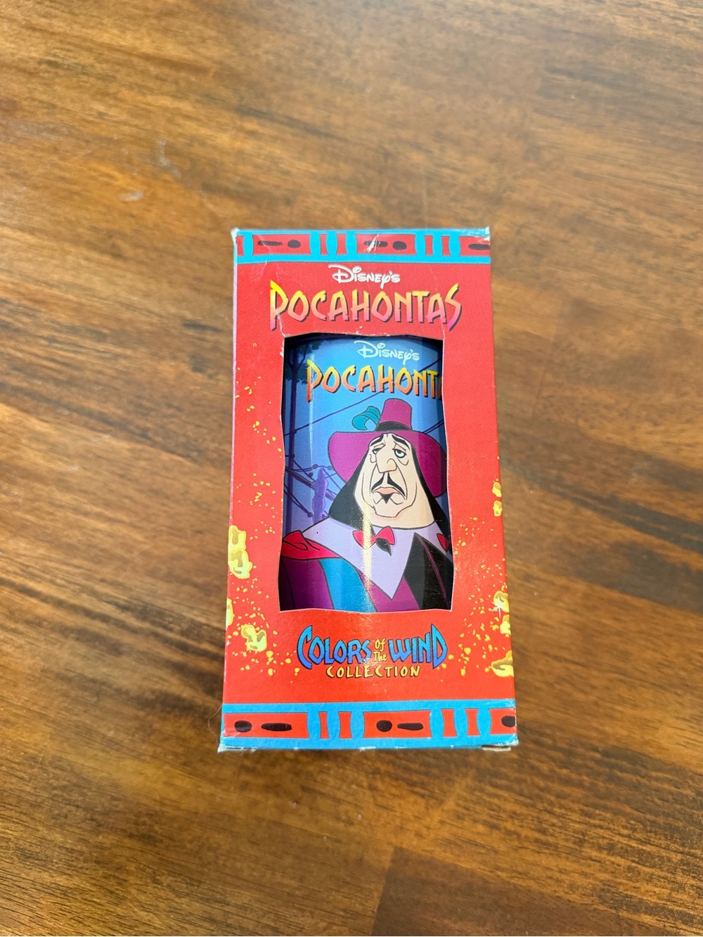 Disney Pocahontas Burger King Glass and Box 1995